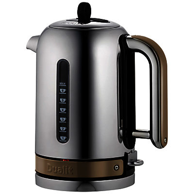 Dualit Made to Order Classic Kettle Stainless Steel/Beige Grey Gloss Dualit Made to Order Classic Kettle Stainless Steel/Beige Grey Gloss